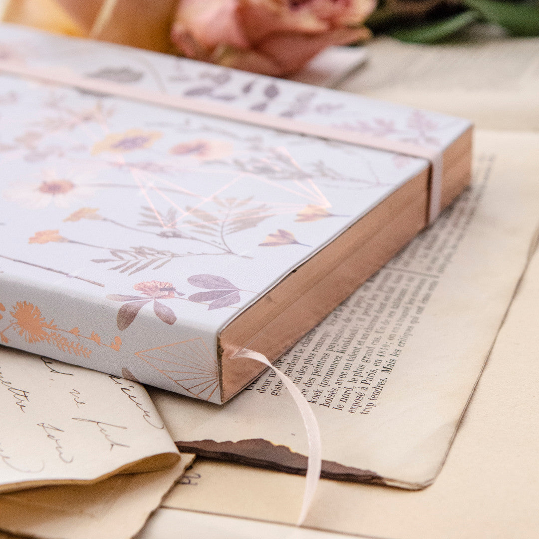 Golden Garden Sketchbook by Papaya Art