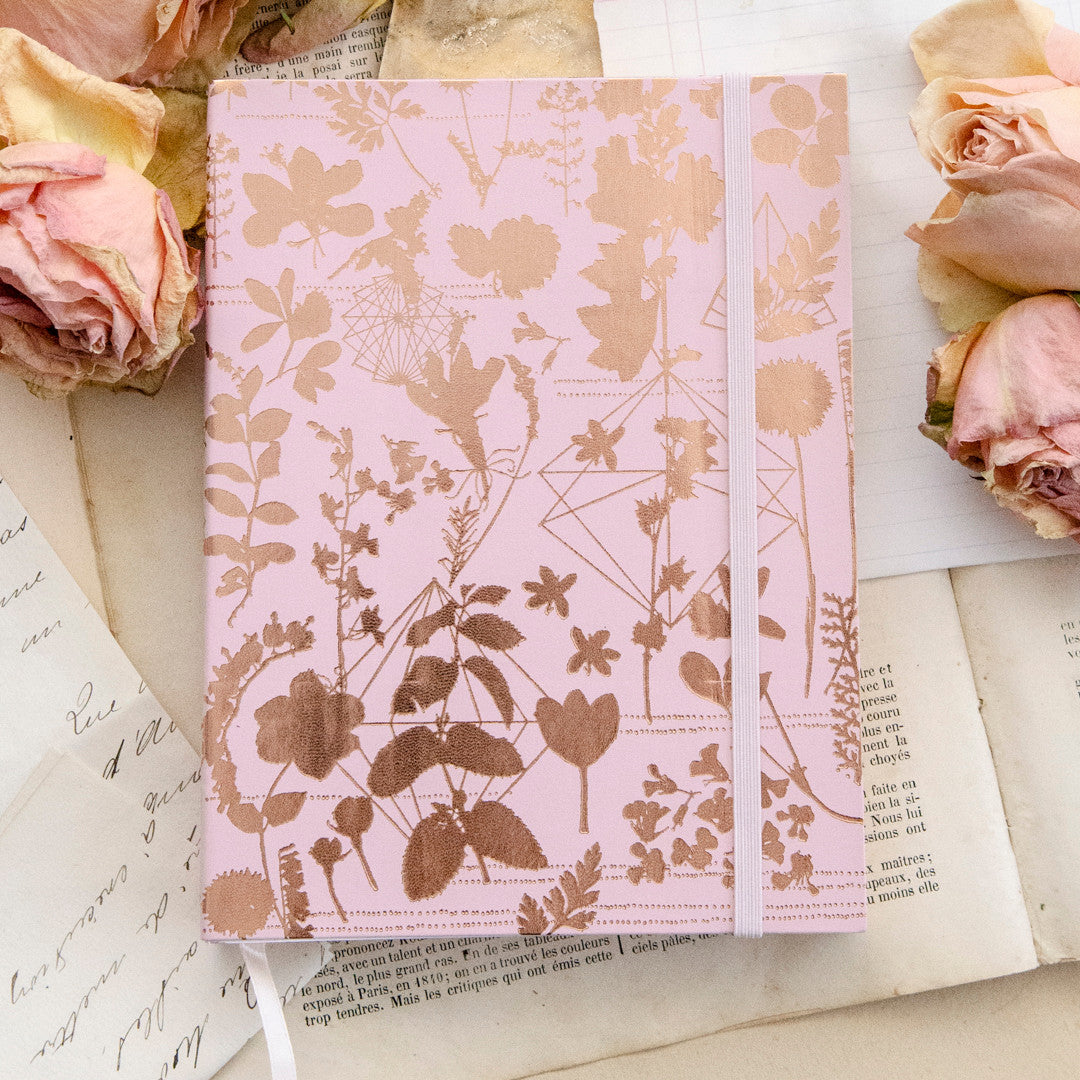 Pink Shine Sketchbook by Papaya Art