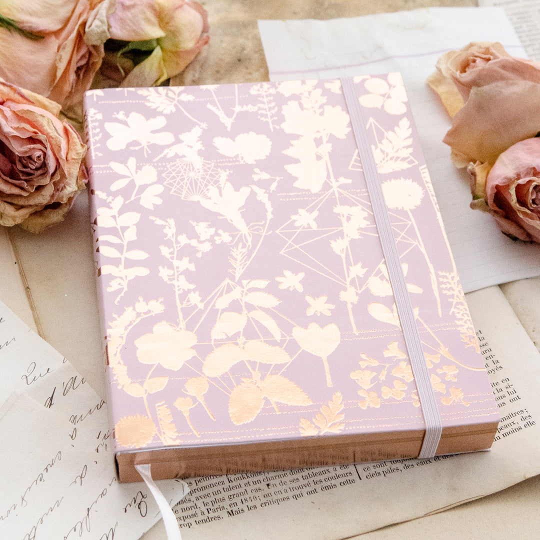 Pink Shine Sketchbook by Papaya Art