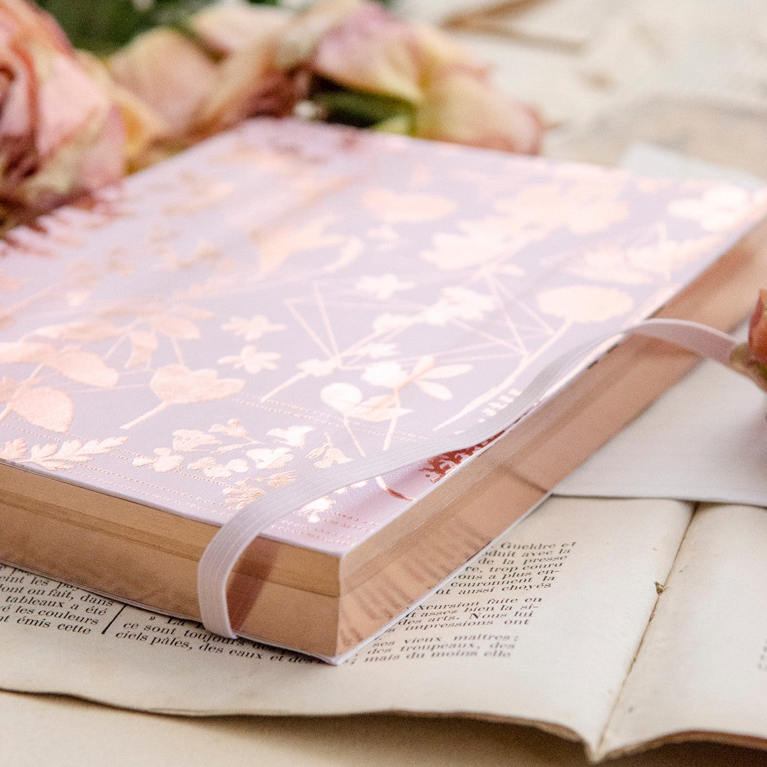 Pink Shine Sketchbook by Papaya Art