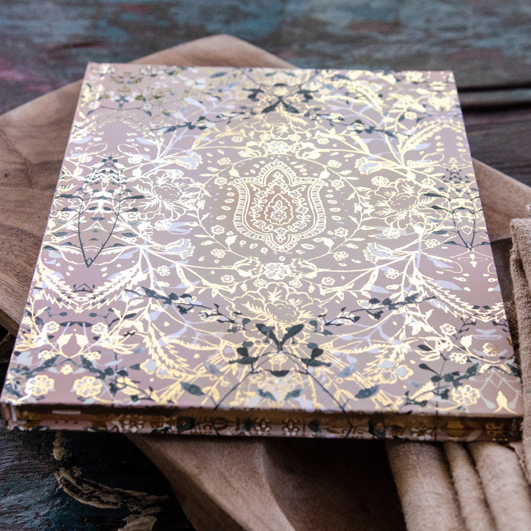 Lotus Garden Journal  by Papaya Art