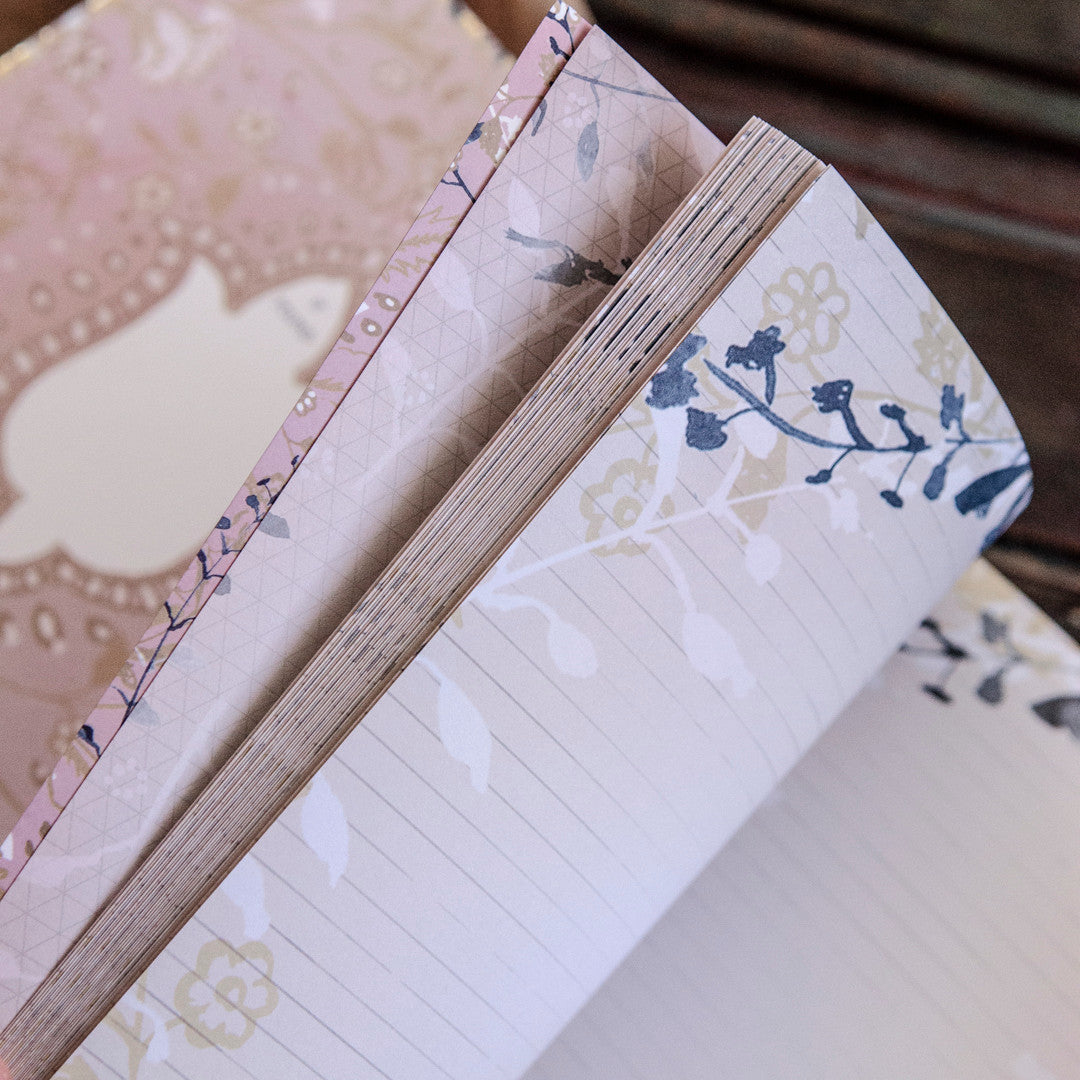 Lotus Garden Journal  by Papaya Art