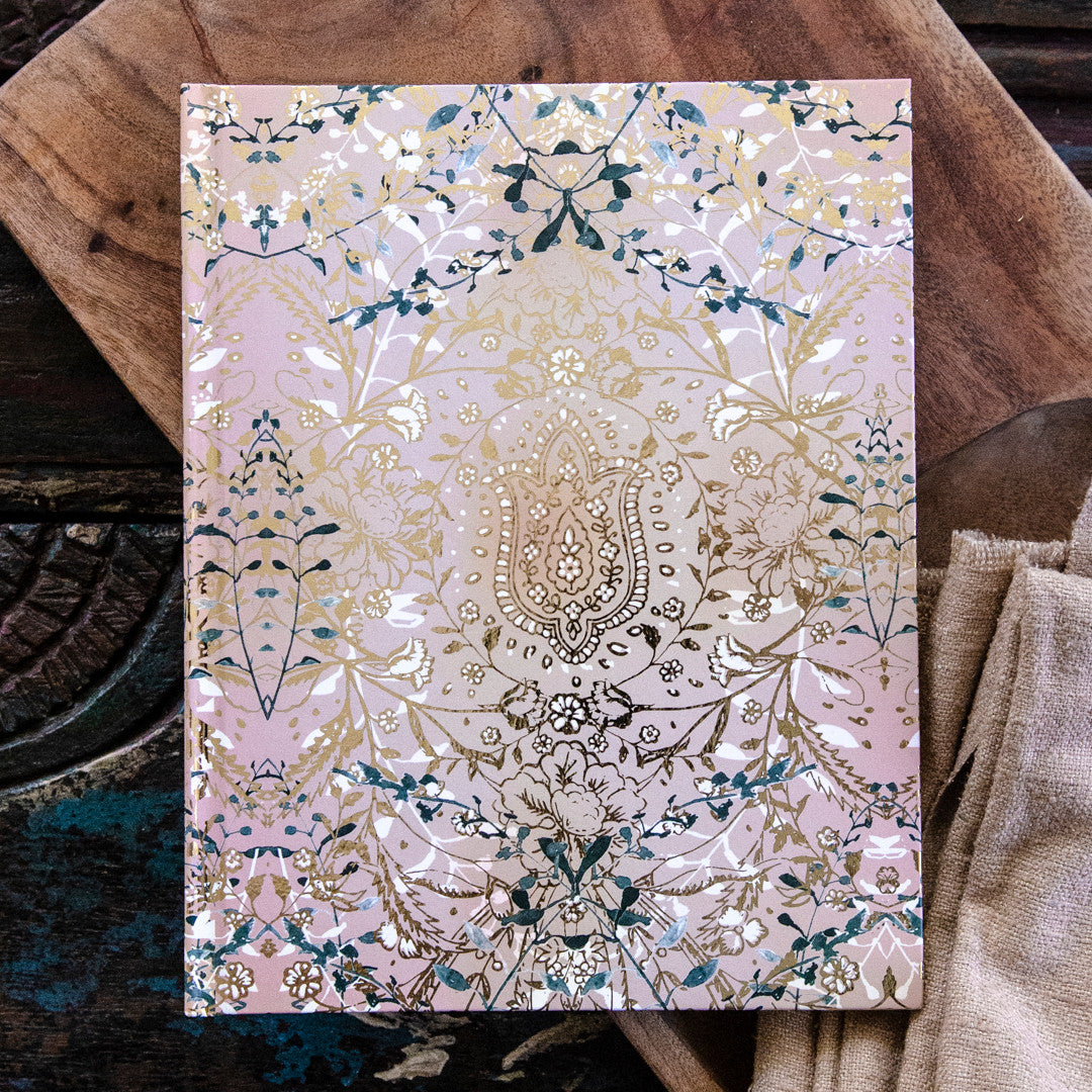 Lotus Garden Journal  by Papaya Art