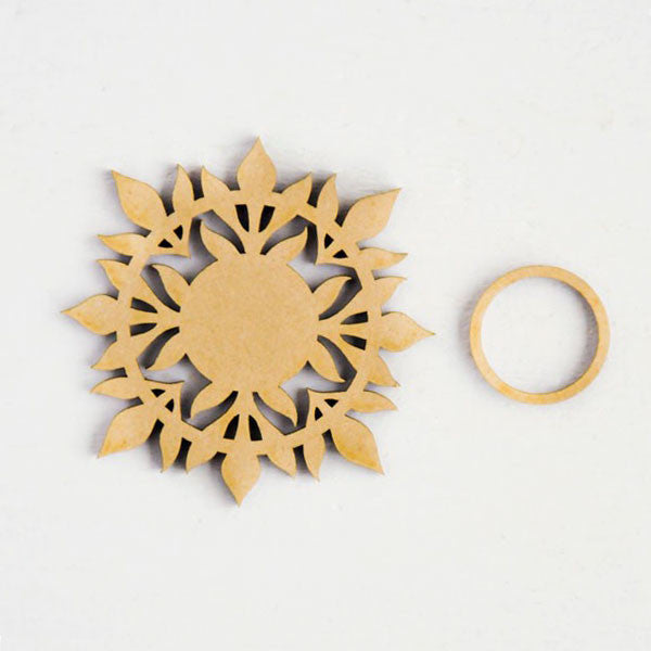 PaperWhimsy Amazing Alterables Medium Rosette Medallion No. 6