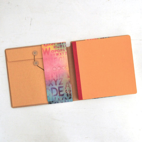 Ranger Ink Dylusions Square Creative Journal by Dyan Reaveley  Kraft