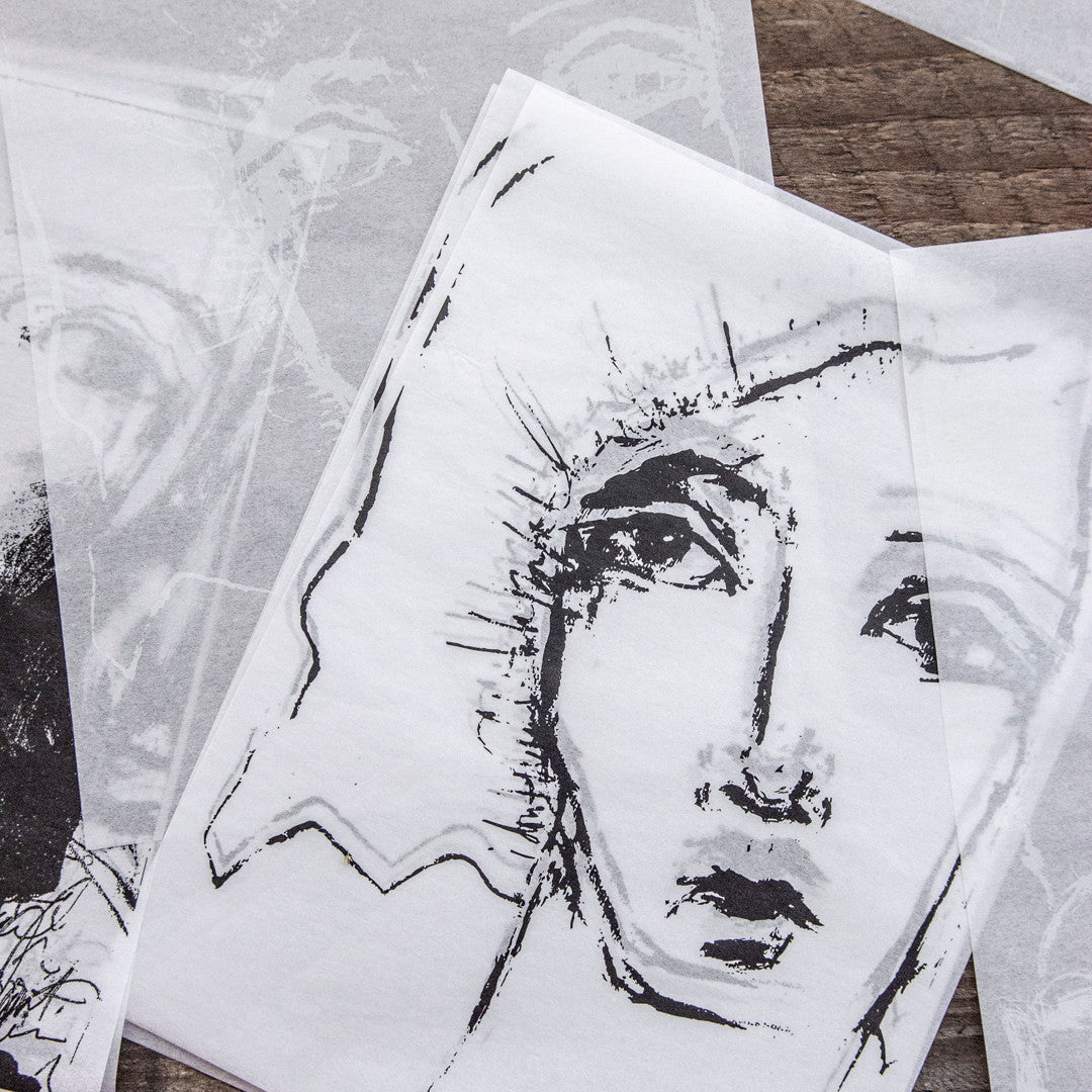 Dina Wakley Media Collage Paper Faces