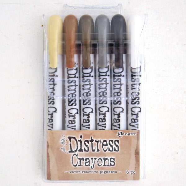 Ranger Ink Distress Crayons Set - Neutrals