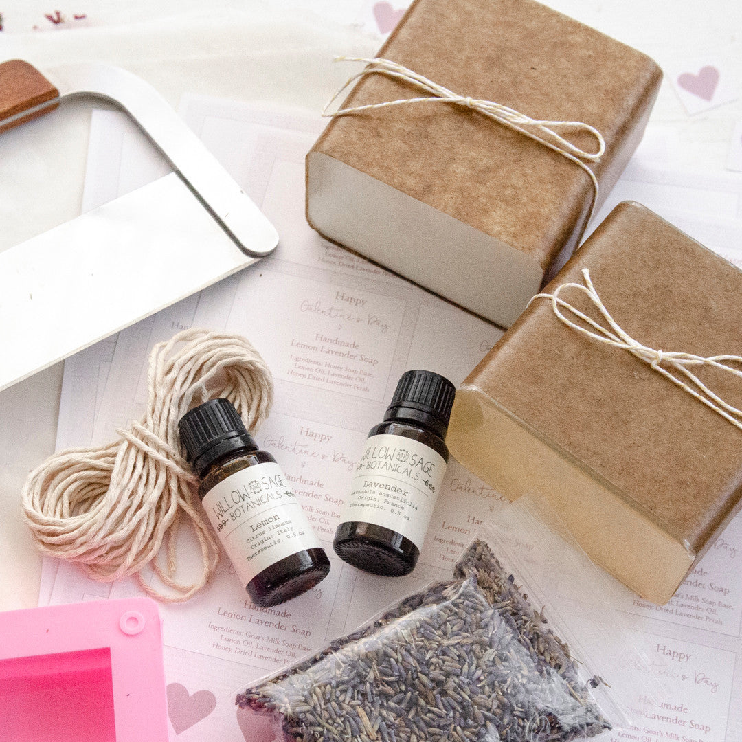 DIY Lemon Lavender Soap-Making Kit