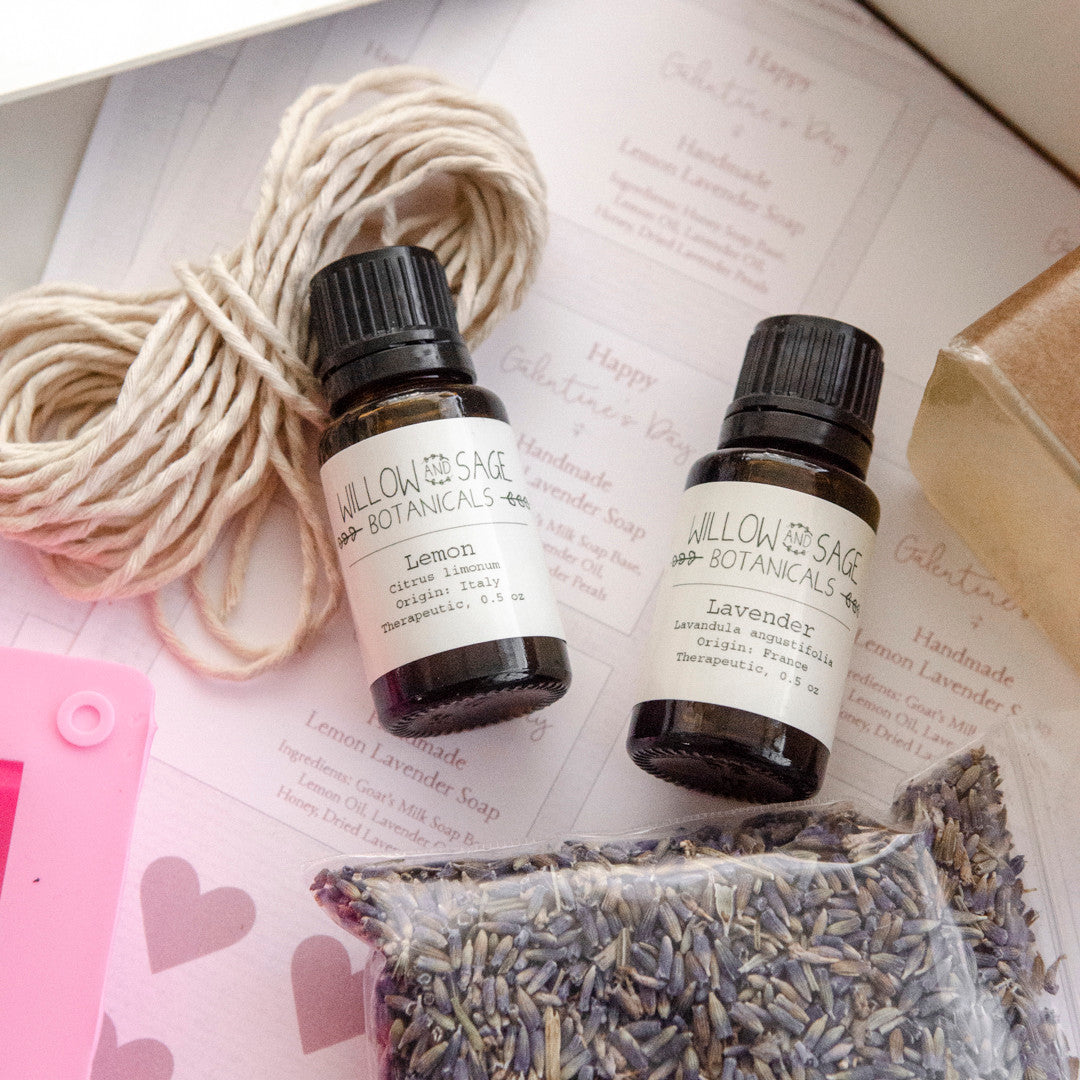 DIY Lemon Lavender Soap-Making Kit