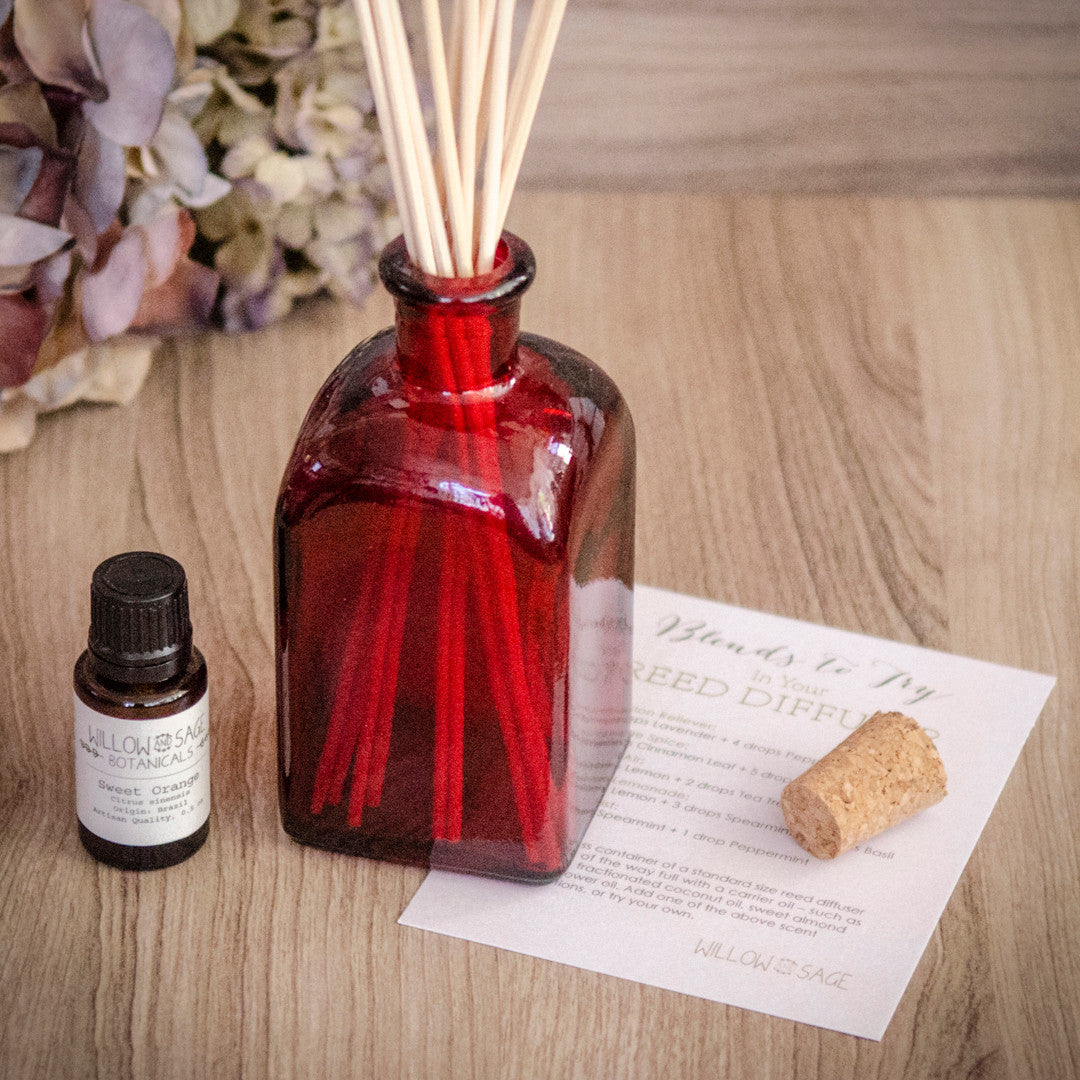 Sweet Orange Essential Oil Diffuser Kit