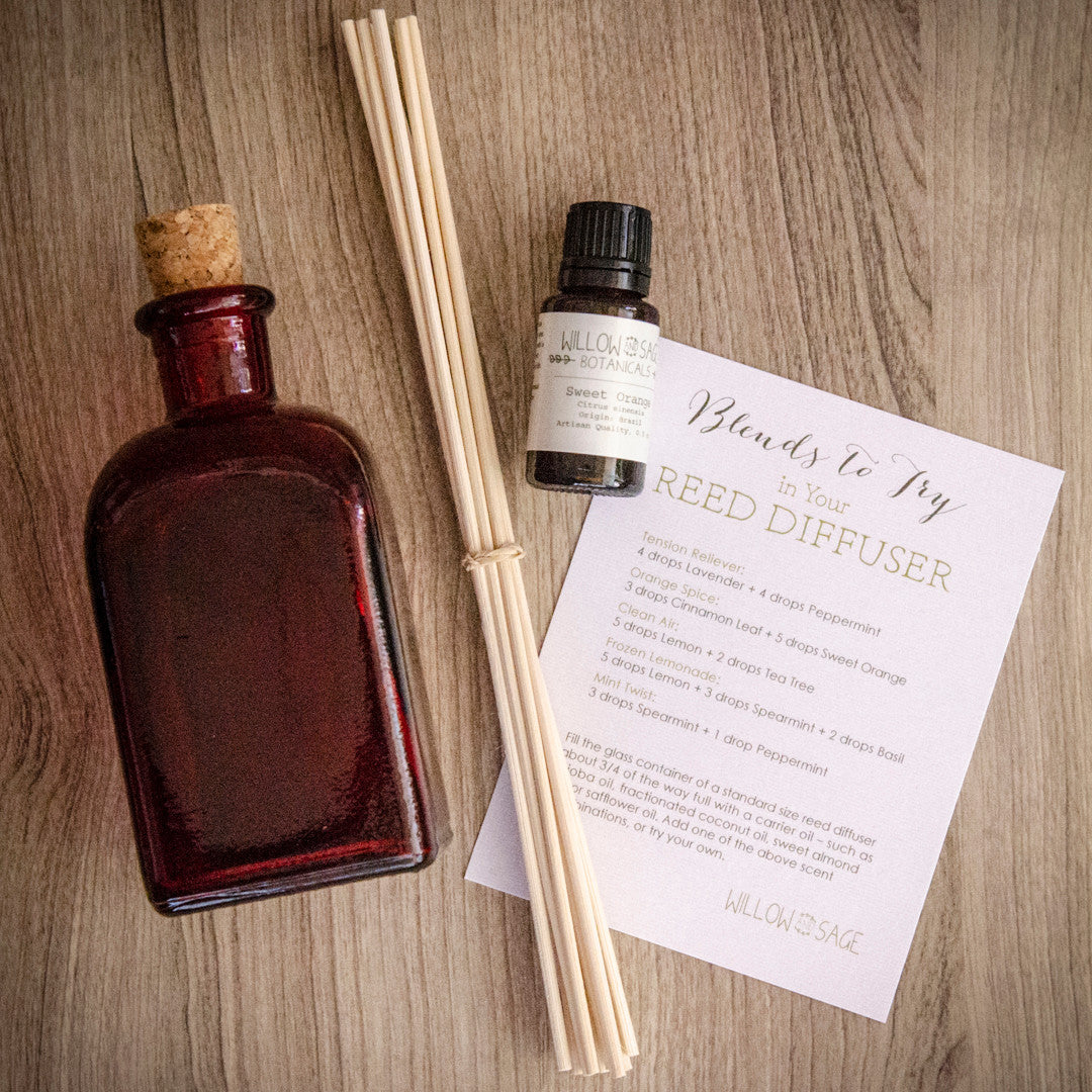 Sweet Orange Essential Oil Diffuser Kit