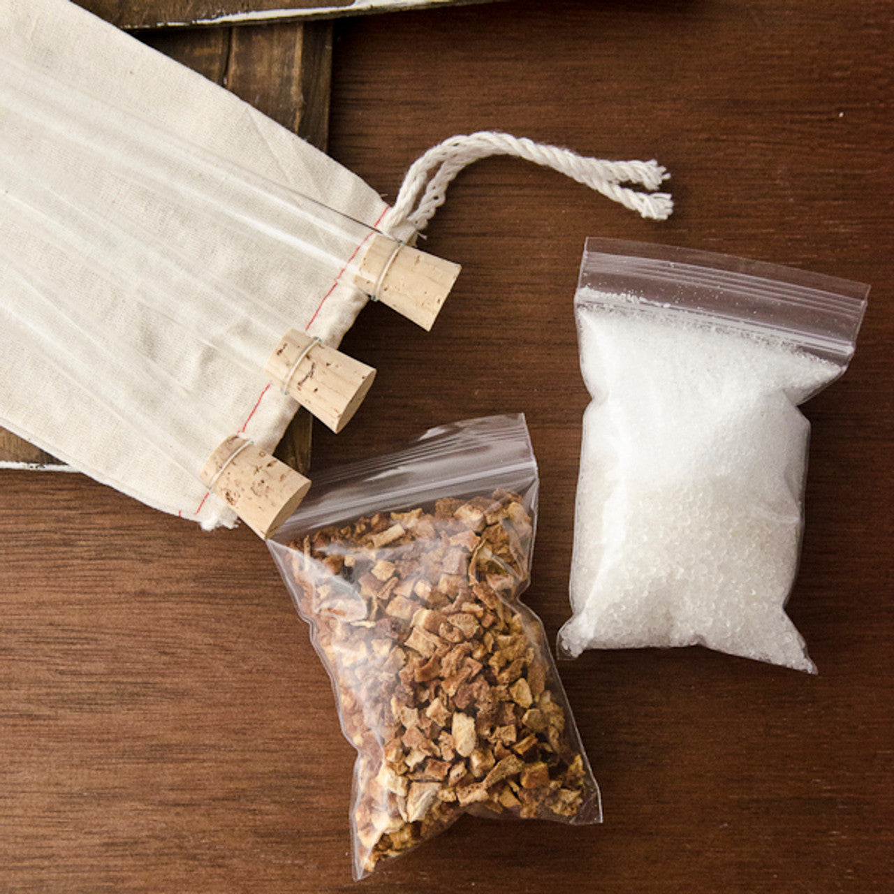 Orange Peel Bath Salts Vials