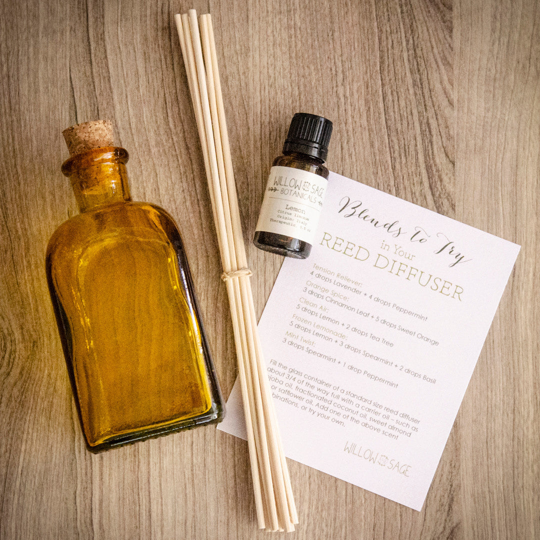 Clean Air Lemon Essential Oil Diffuser Kit