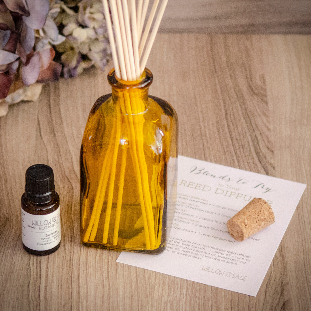 Clean Air Lemon Essential Oil Diffuser Kit