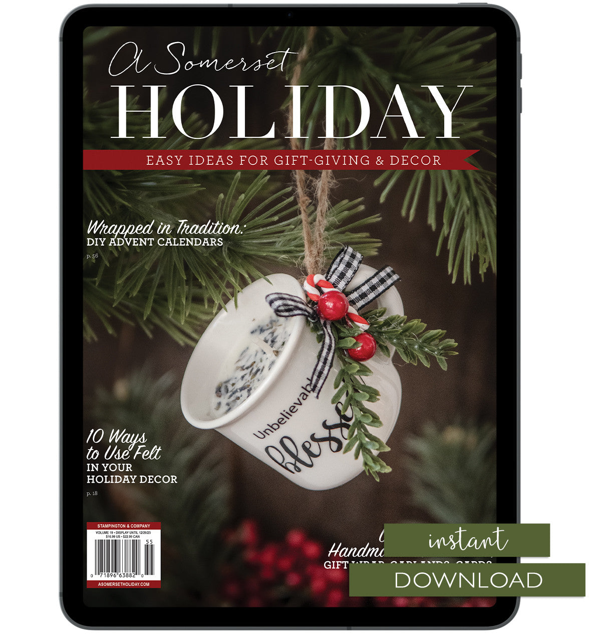 A Somerset Holiday Volume 19 Instant Download