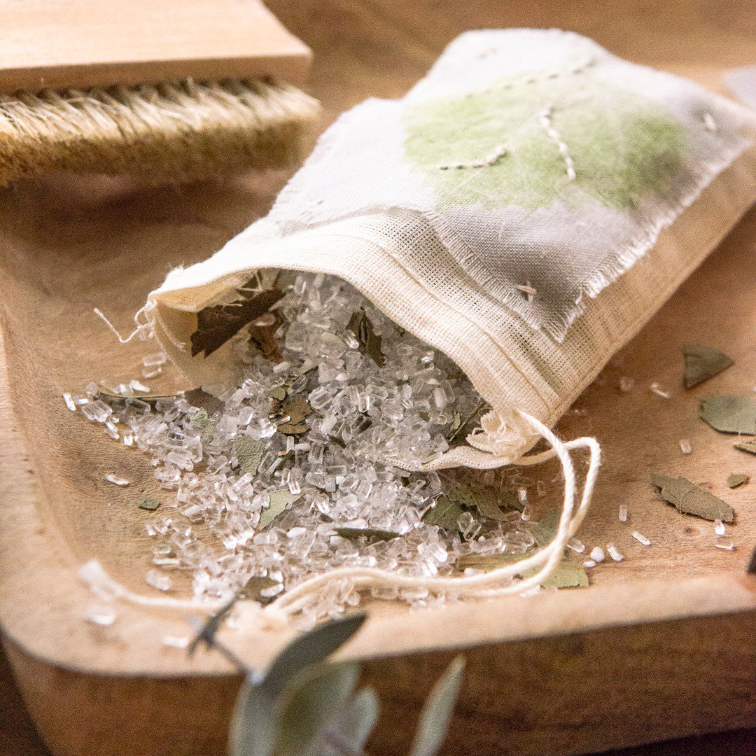 DIY Eucalyptus Bath Salts
