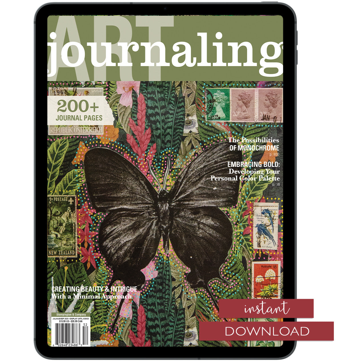 Art Journaling Summer 2025 Instant Download