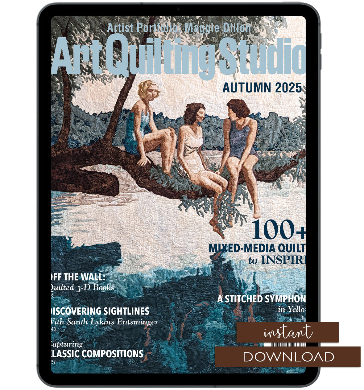Art Quilting Studio Autumn 2025 Instant Download