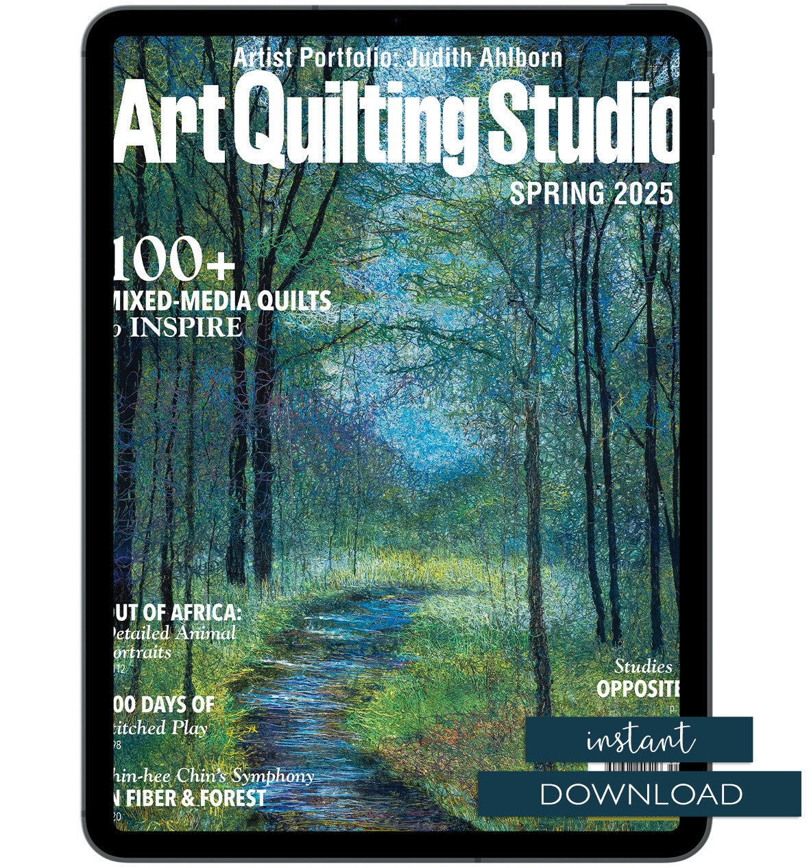 Art Quilting Studio Spring 2025 Instant Download