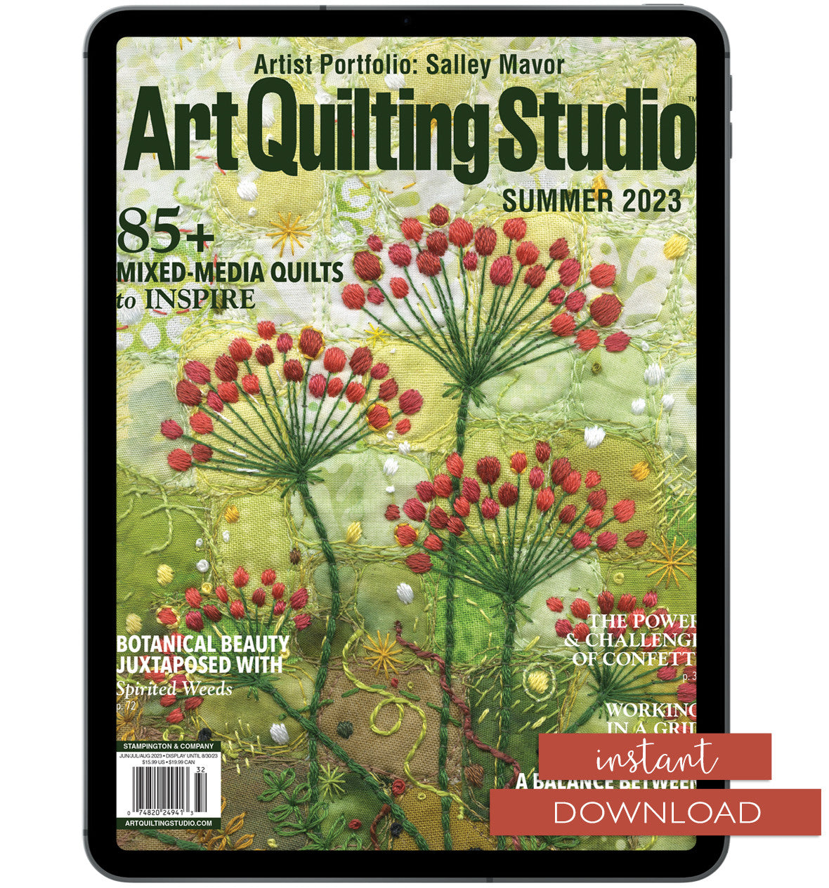 Art Quilting Studio Summer 2023  Instant Download