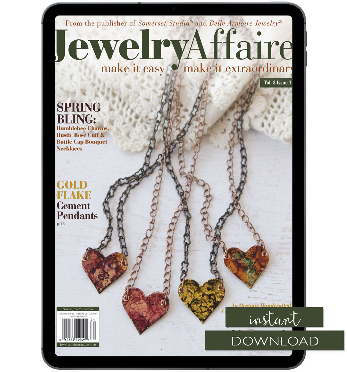 Jewelry Affaire Spring 2017 Instant Download