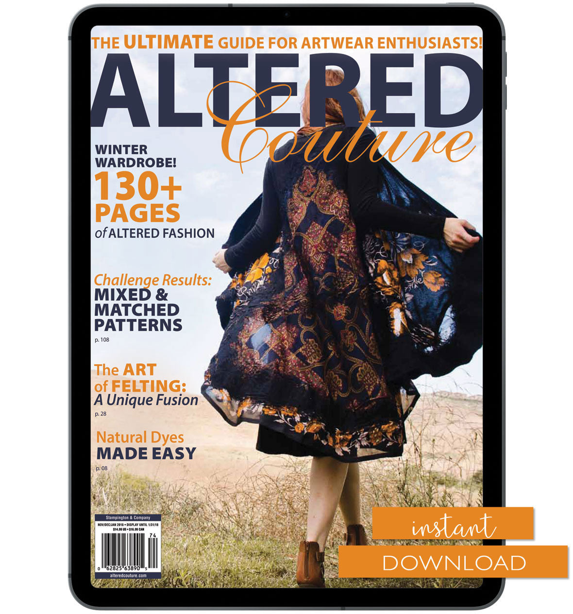 Altered Couture Winter 2018 Instant Download