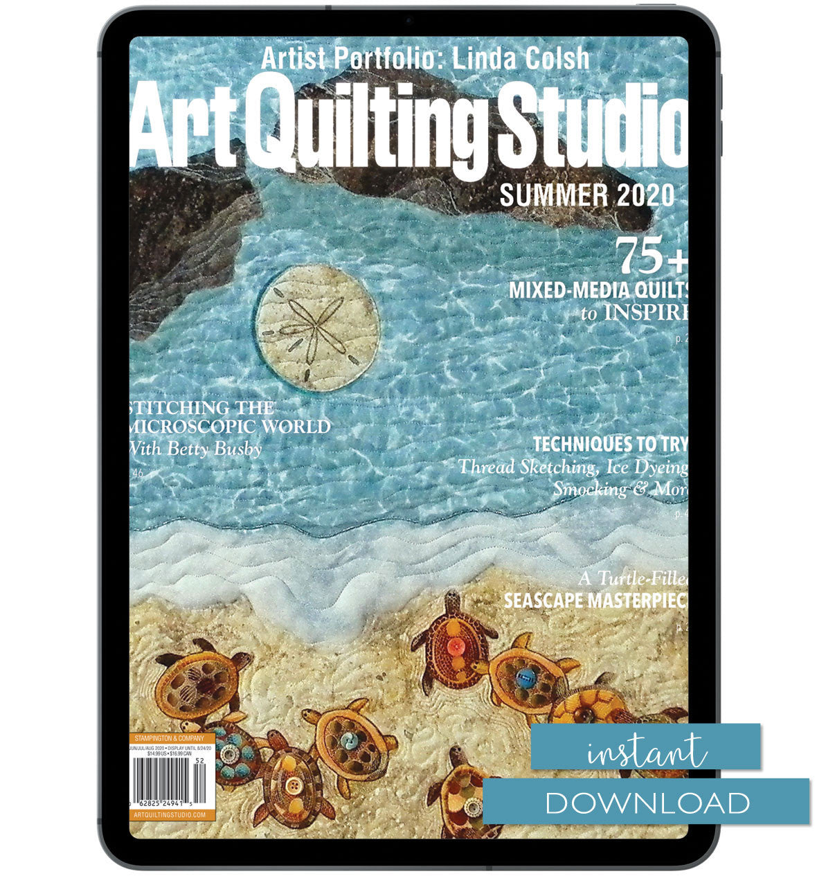 Art Quilting Studio Summer 2020 Instant Download