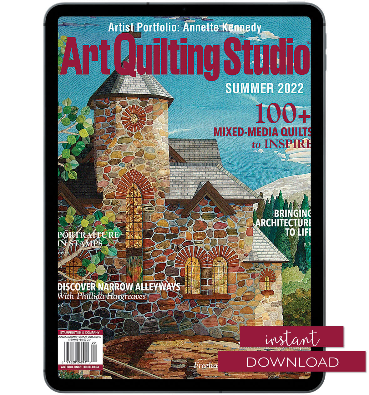Art Quilting Studio Summer 2022 Instant Download