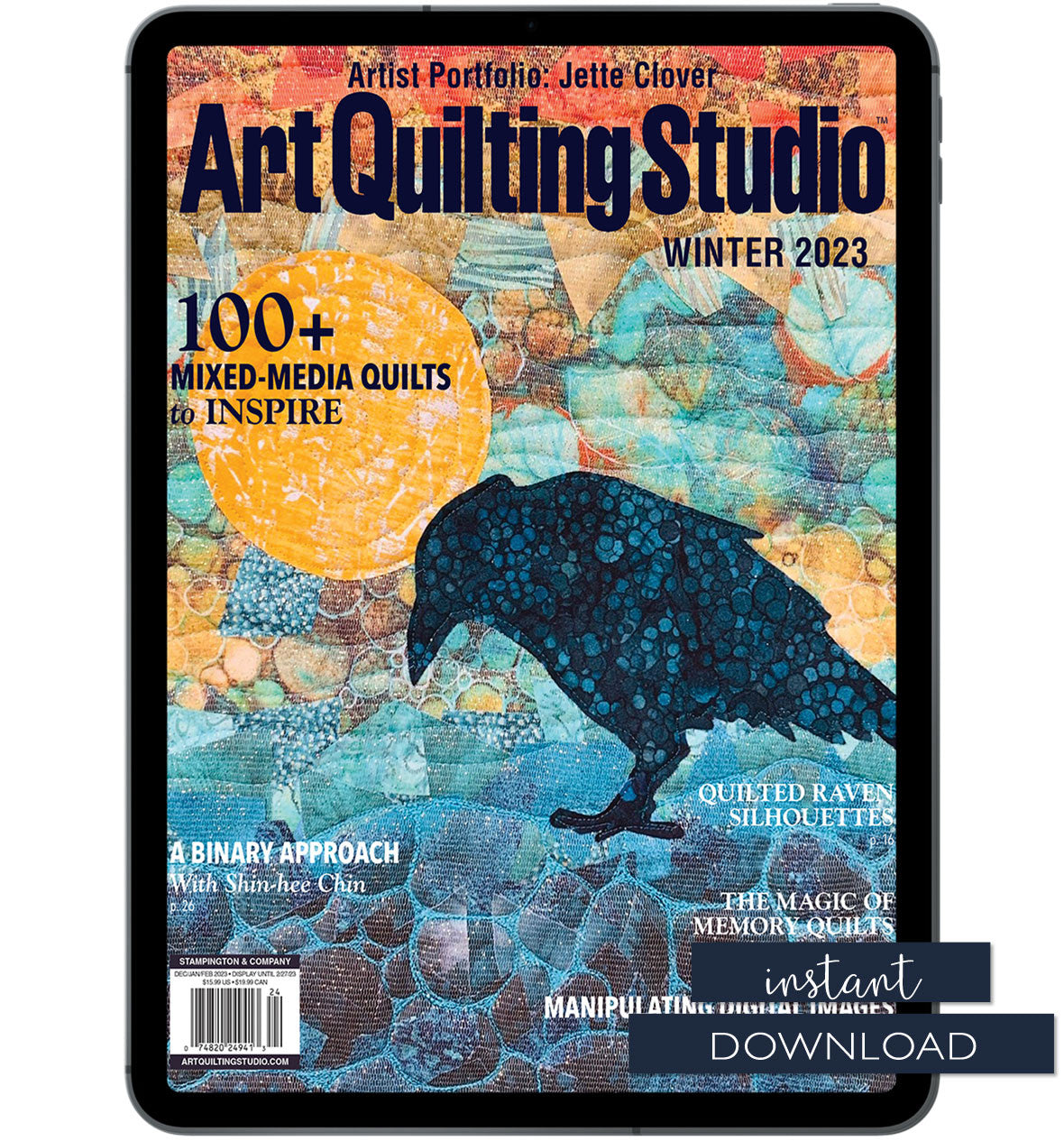 Art Quilting Studio Winter 2023 Instant Download