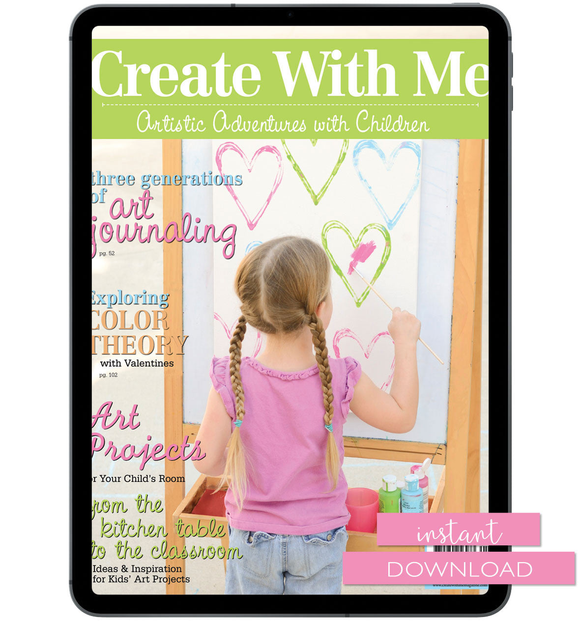 Create With Me Winter 2012 Instant Download