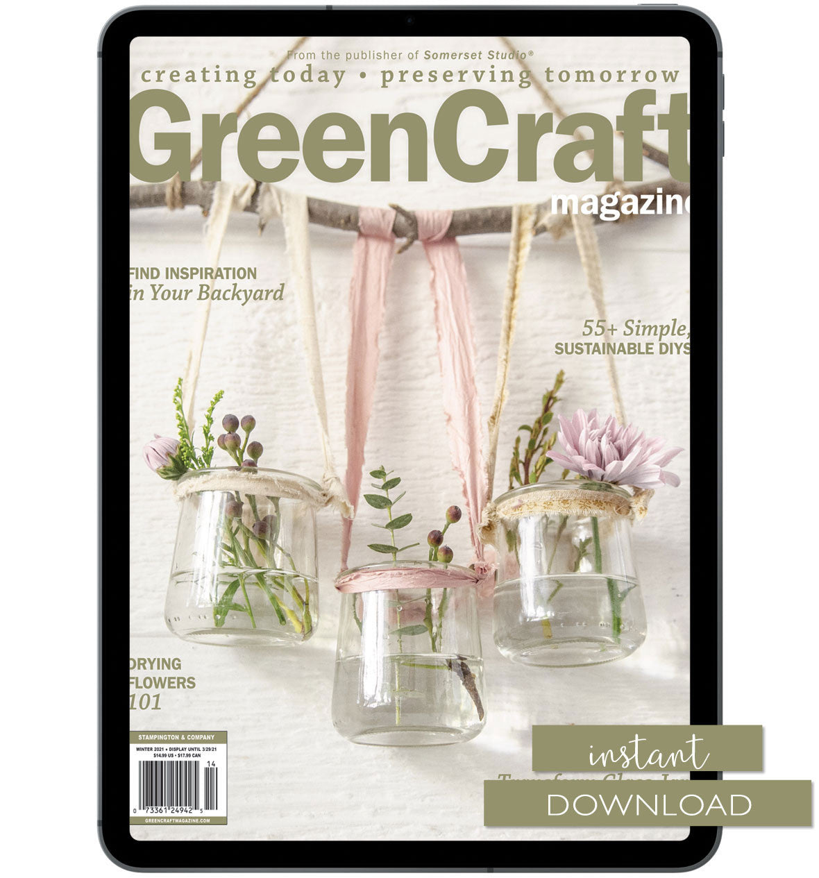GreenCraft Winter 2021 Instant Download