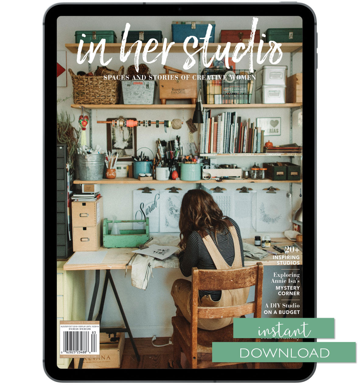 In Her Studio Premier Issue Instant Download