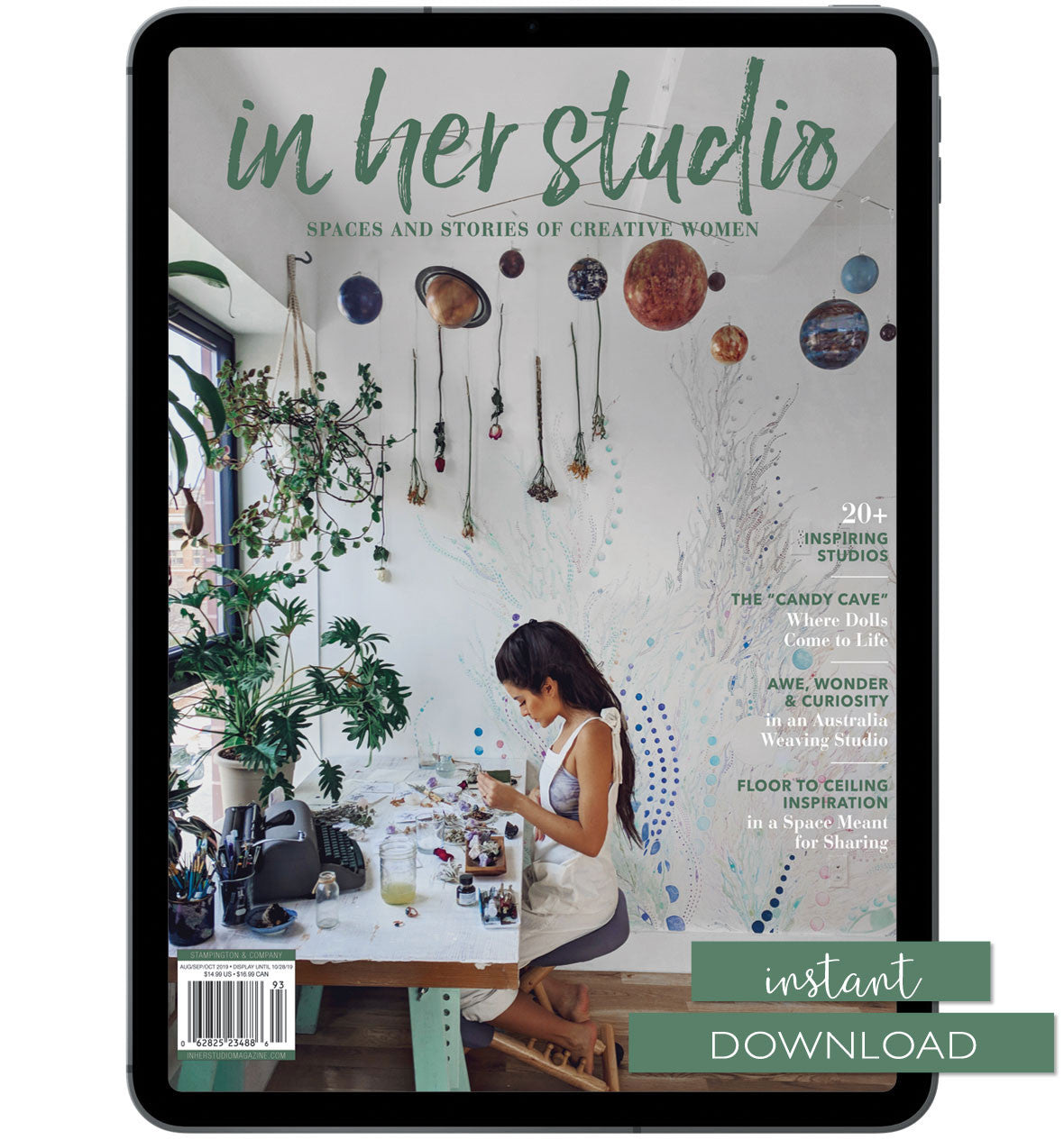 In Her Studio Autumn 2019 Instant Download