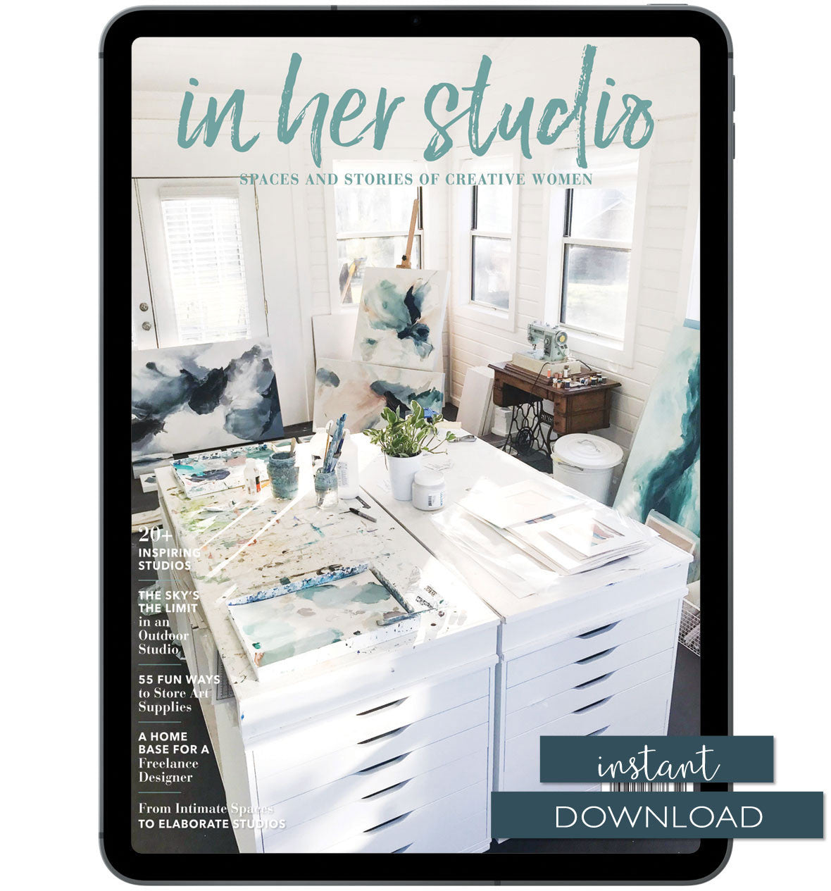 In Her Studio Winter 2019 Instant Download