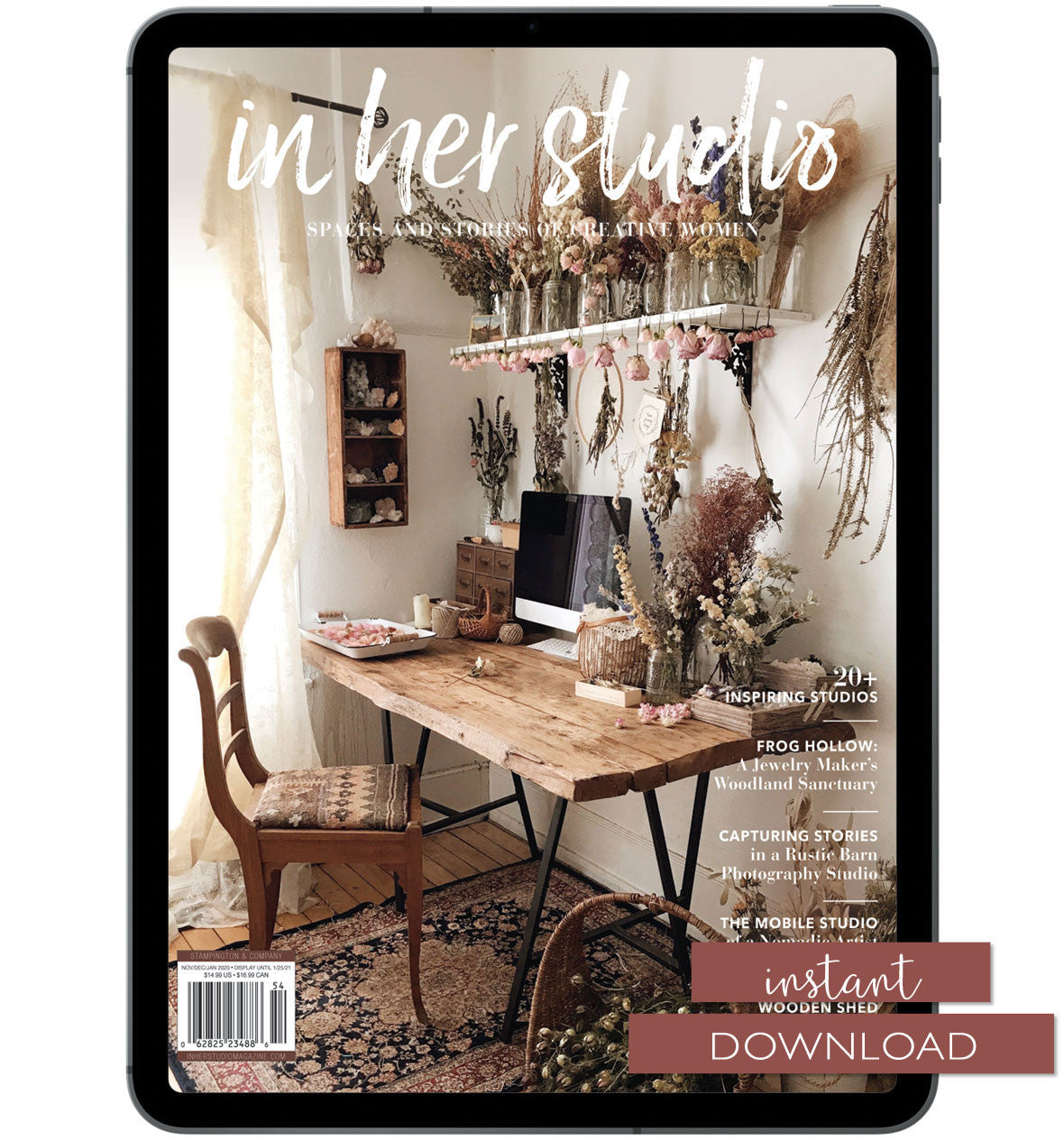 In Her Studio Winter 2021 Instant Download