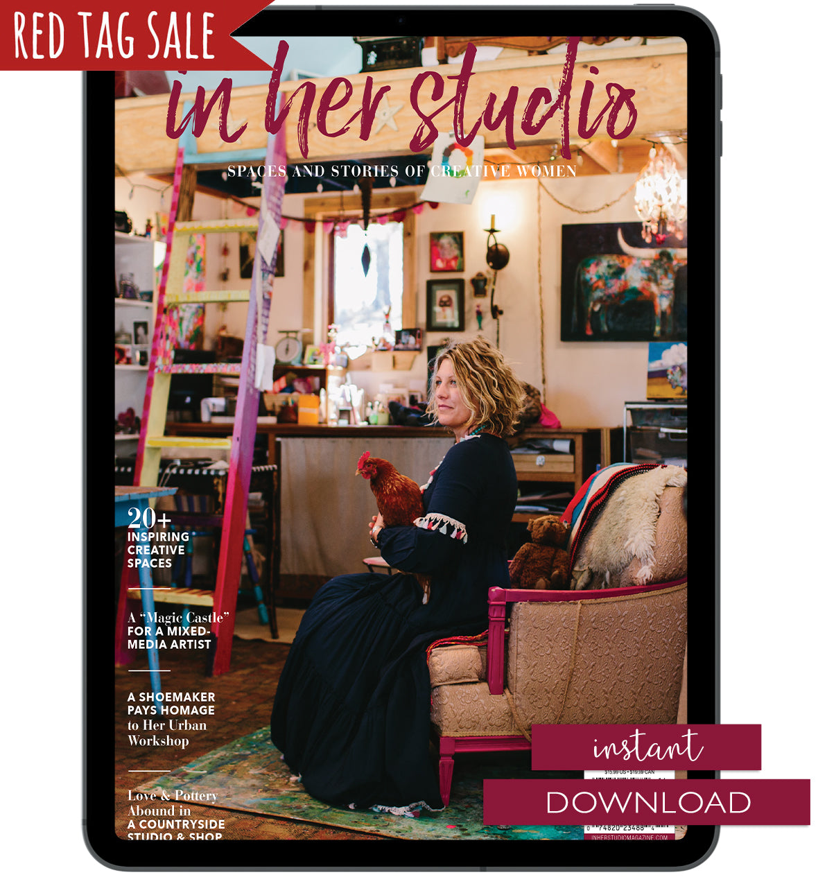 In Her Studio Winter 2022 Instant Download