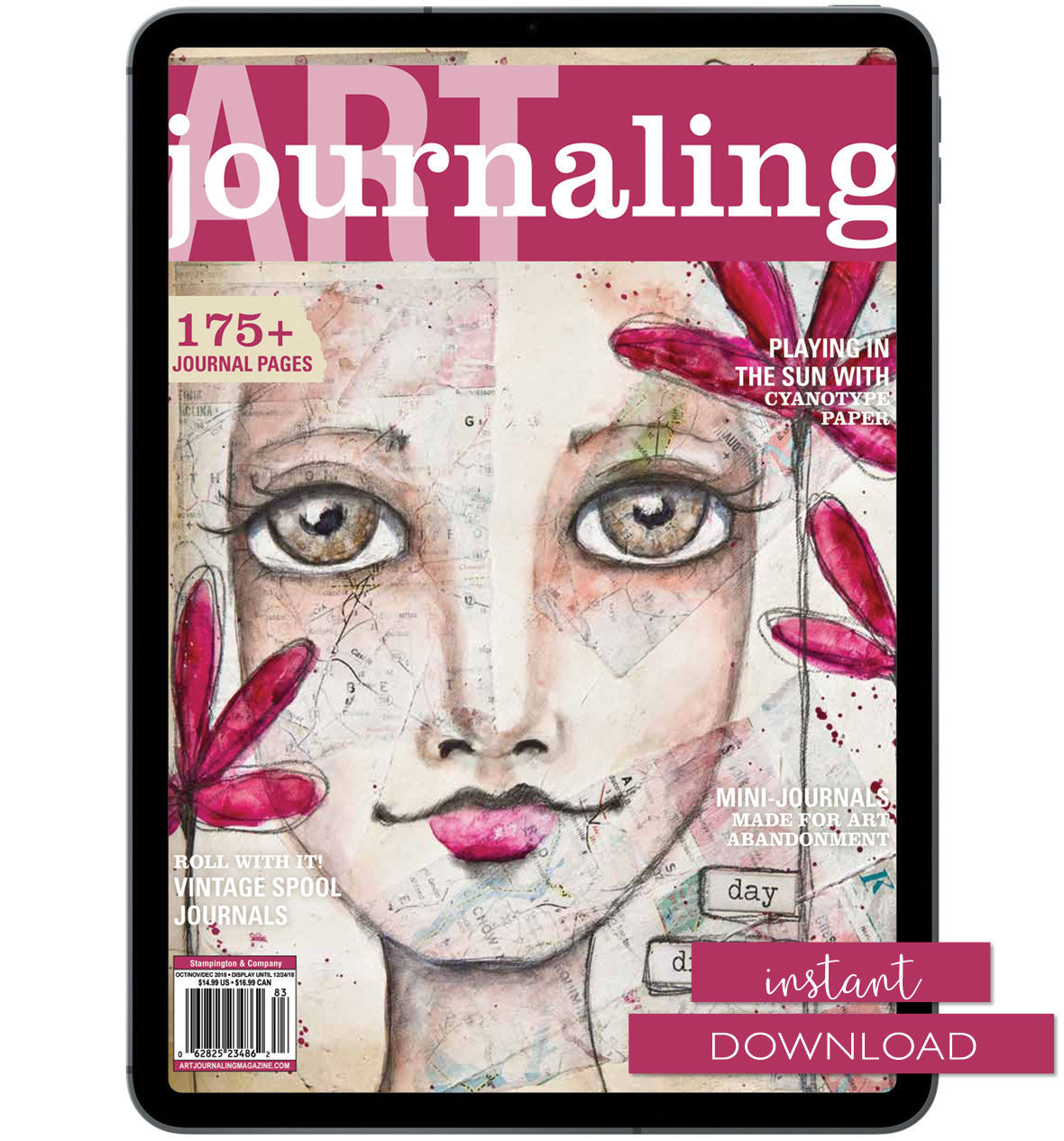 Art Journaling Winter 2019 Instant Download