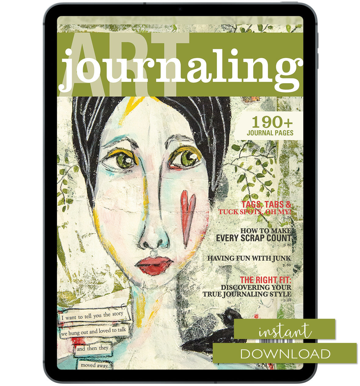 Art Journaling Spring 2022 Instant Download