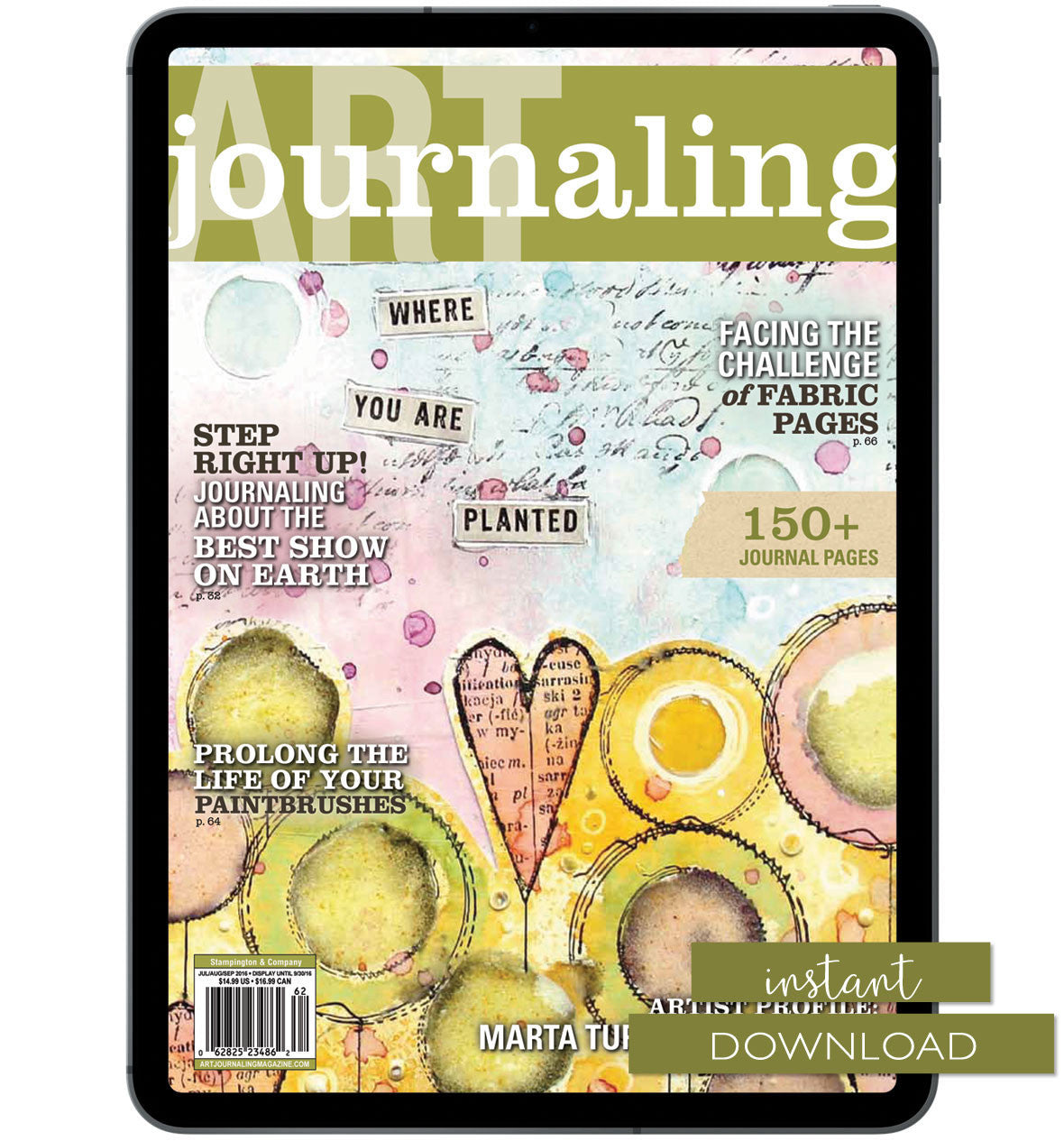 Art Journaling Summer 2016 Instant Download