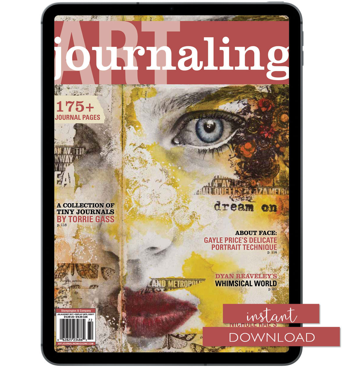 Art Journaling Summer 2017 Instant Download