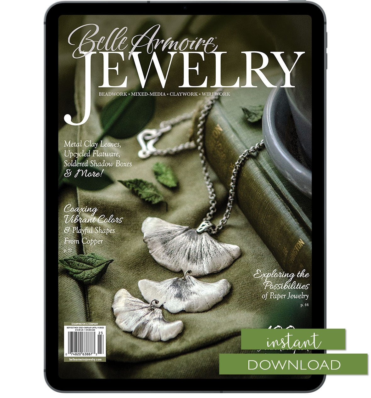 Belle Armoire Jewelry Autumn 2022 Instant Download