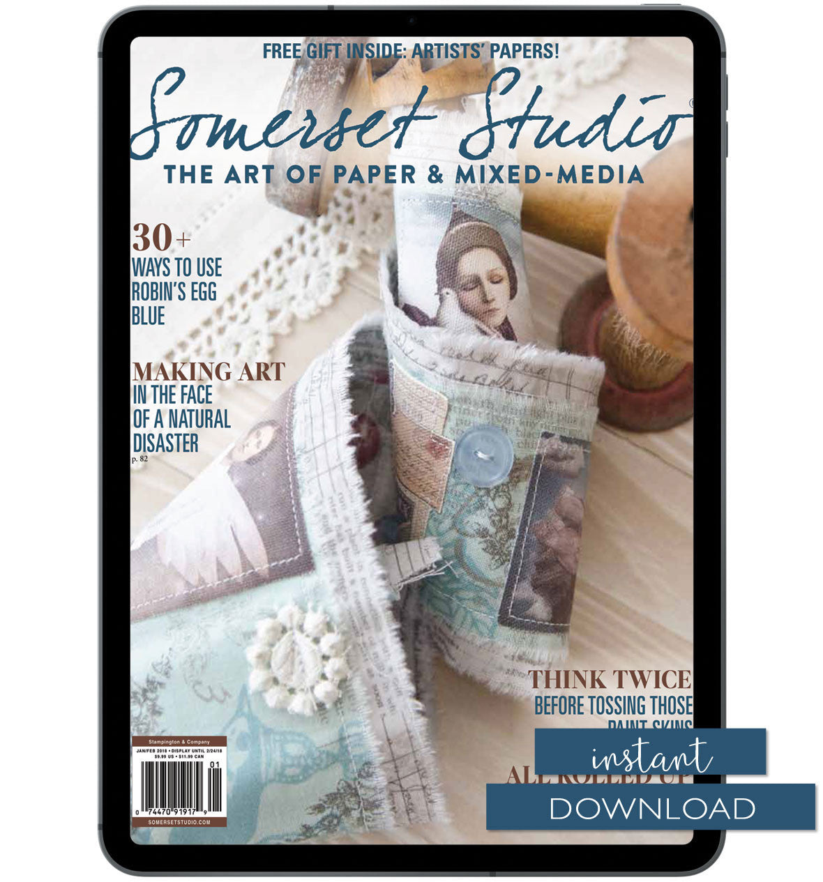 Somerset Studio Jan/Feb 2018 Instant Download