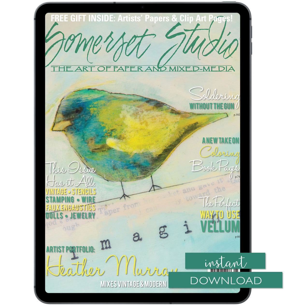 Somerset Studio May/Jun 2014 Instant Download