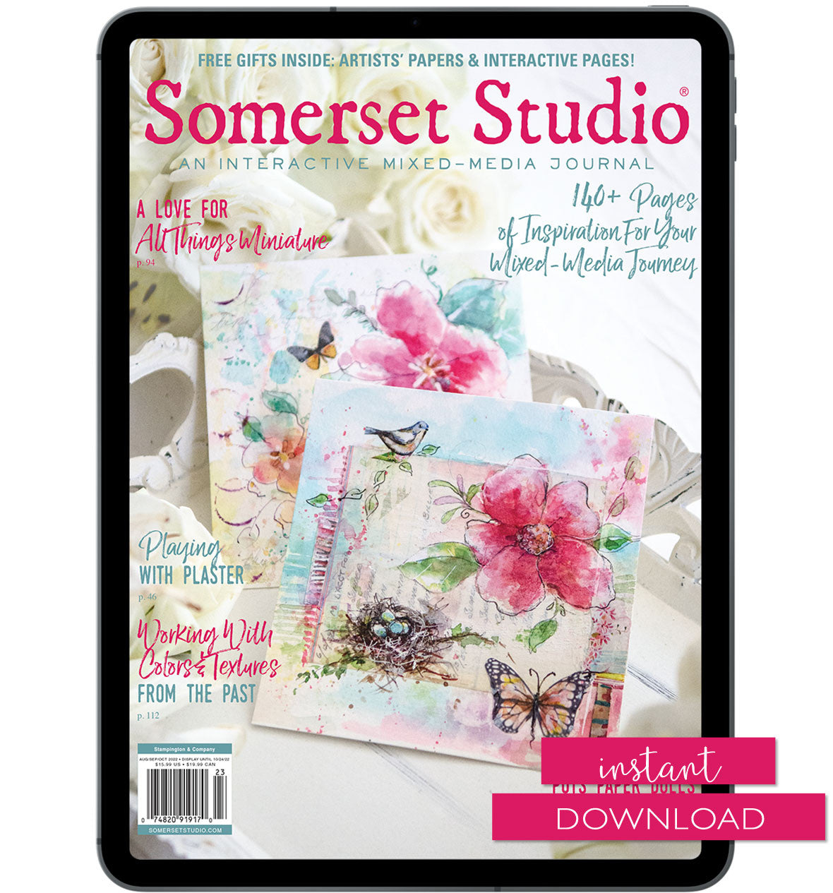 Somerset Studio Autumn 2022 Instant Download