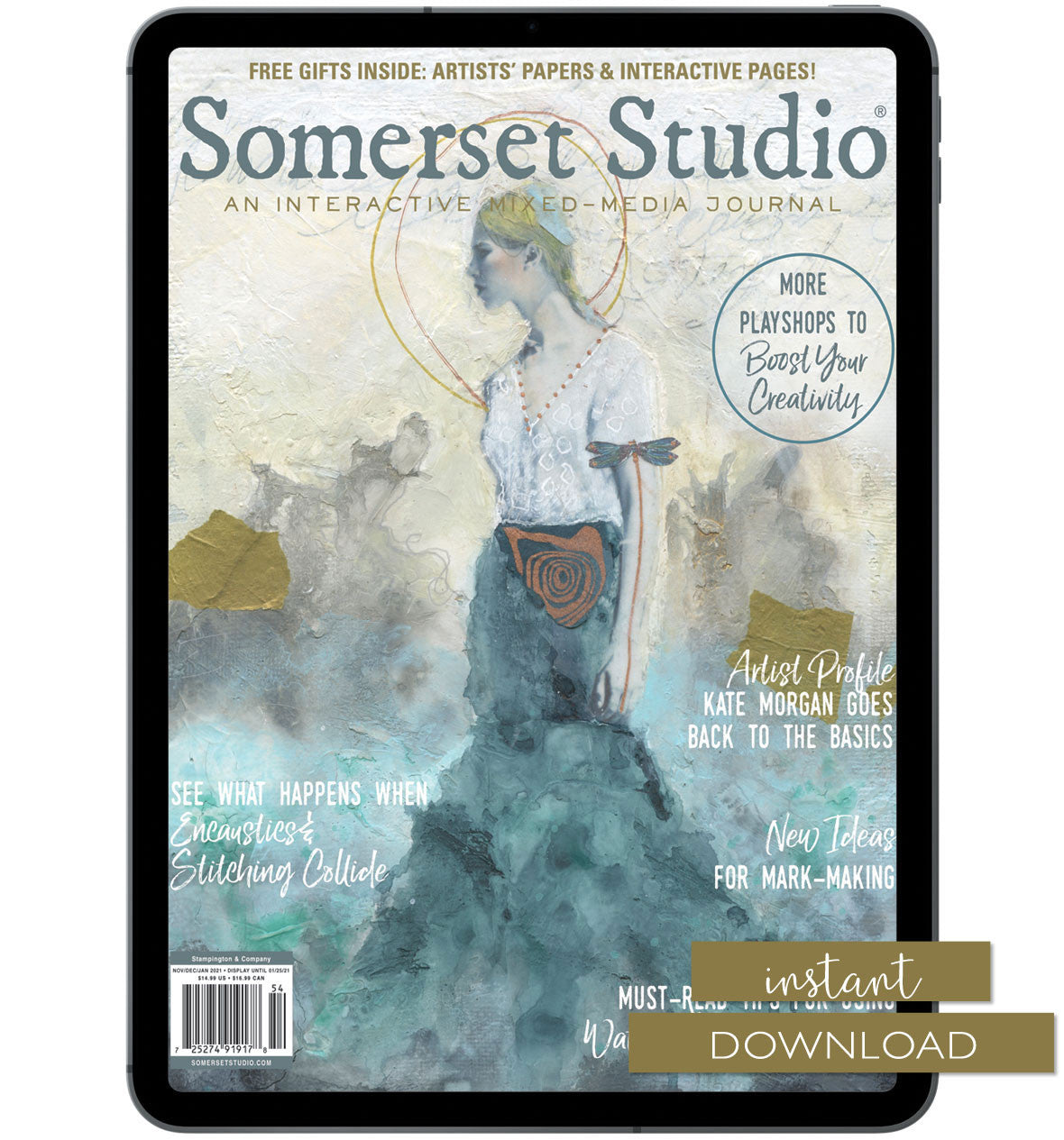 Somerset Studio Winter 2021 Instant Download