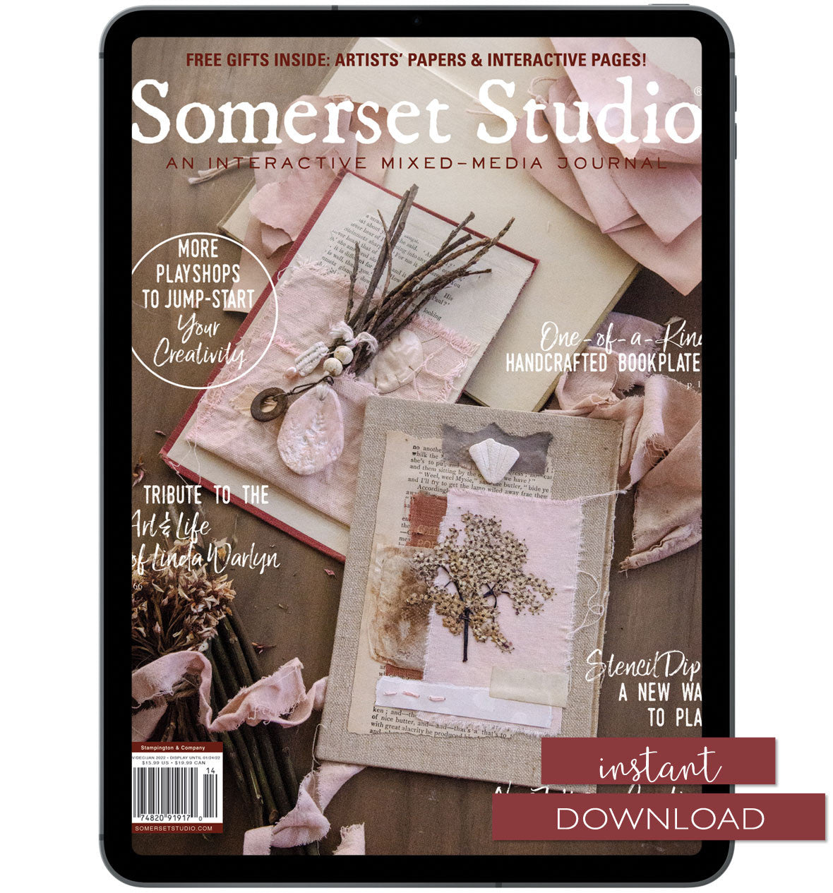 Somerset Studio Winter 2022 Instant Download