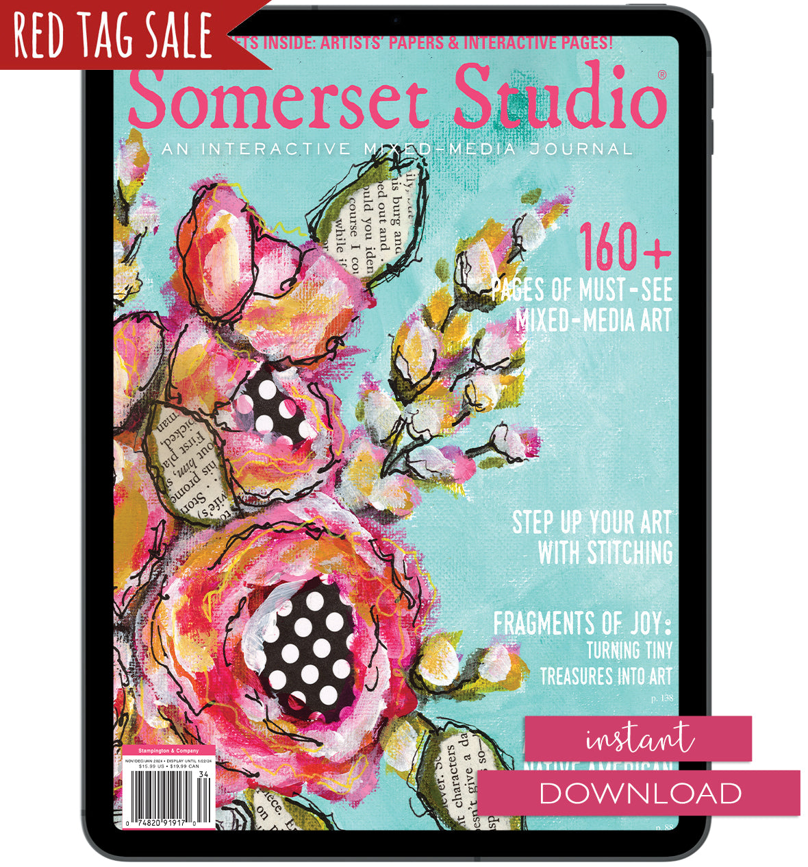 Somerset Studio Winter 2024 Instant Download