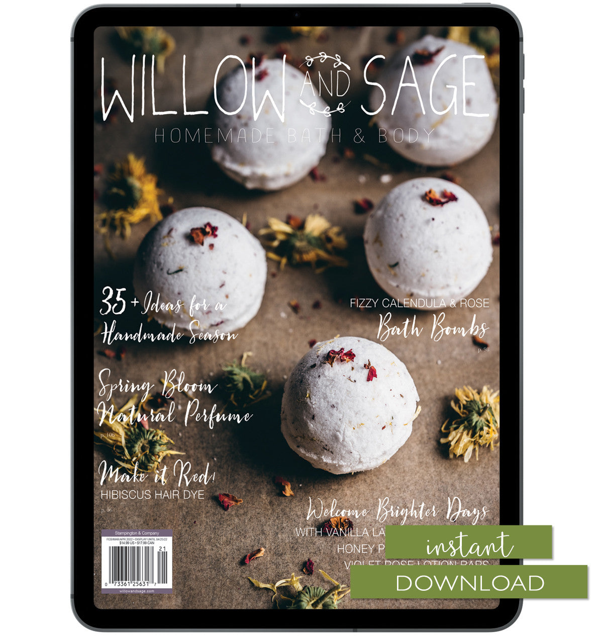 Willow and Sage Spring 2022 Instant Download