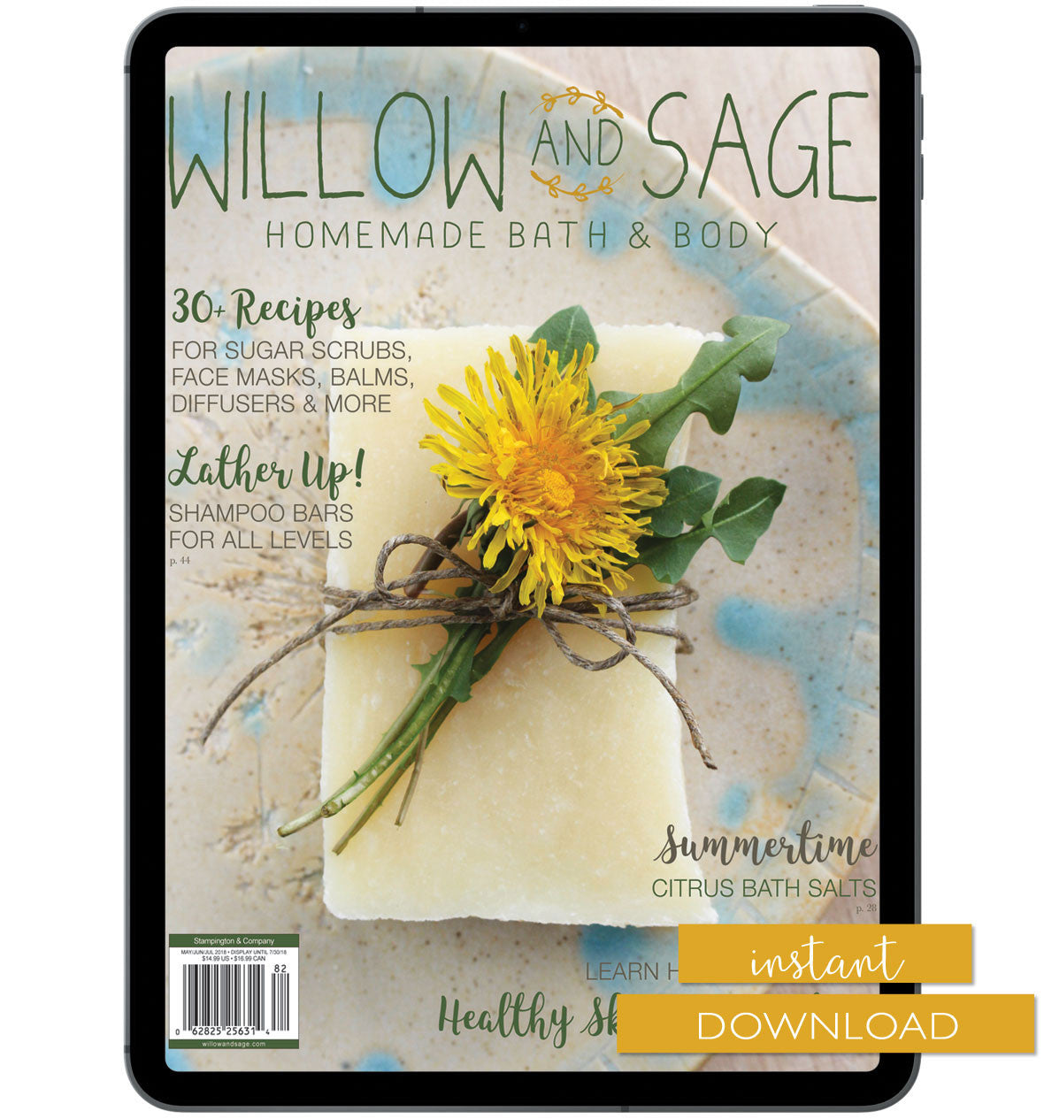 Willow and Sage Summer 2018 Instant Download