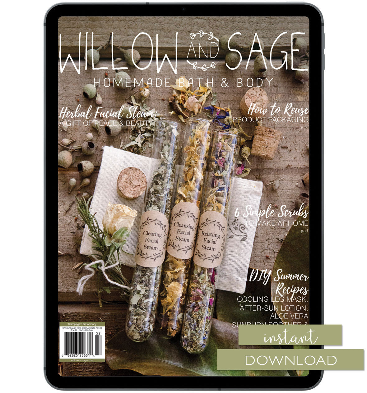Willow and Sage Summer 2020 Instant Download